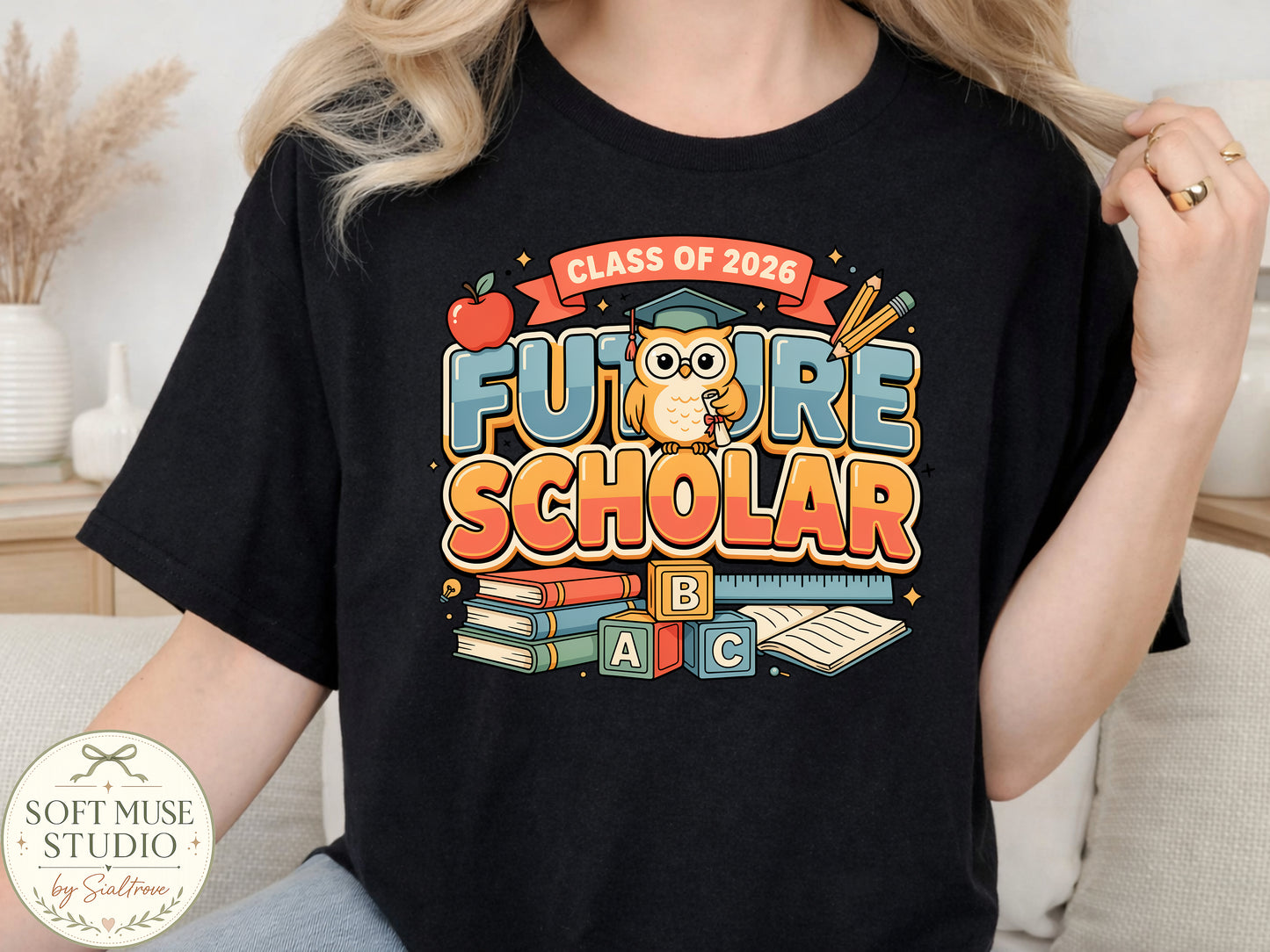Future Scholar PNG | Class of 2026 Back To School Design